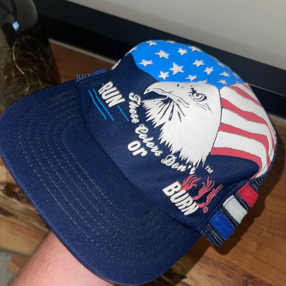 RARE Vintage 1970s USA Trucker Hat